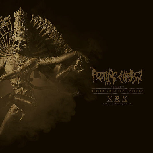 Front cover of "Their Greatest Spells: 30 Years of Rotting Christ" by Rotting Christ available at Darkwoods Webstore