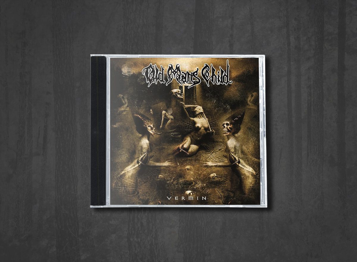 Additional artwork for "Vermin" by Old Man's Child available at Darkwoods Webstore