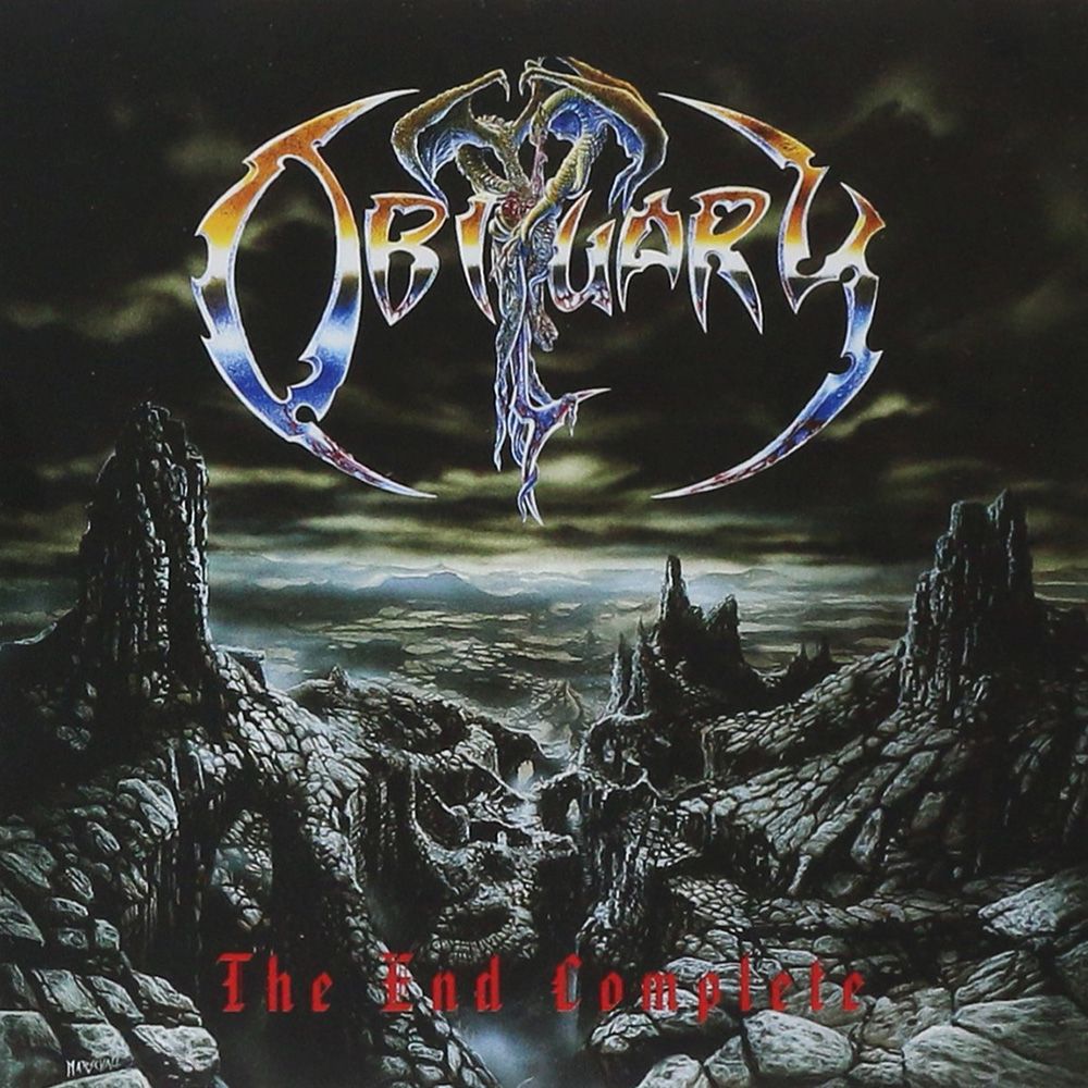 Front cover of "The End Complete" by Obituary available at Darkwoods Webstore