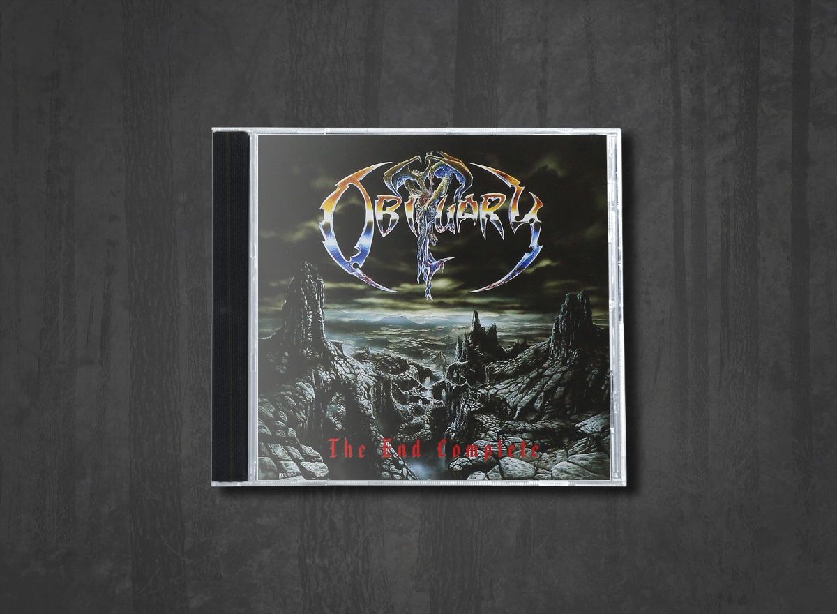 Additional artwork for "The End Complete" by Obituary available at Darkwoods Webstore