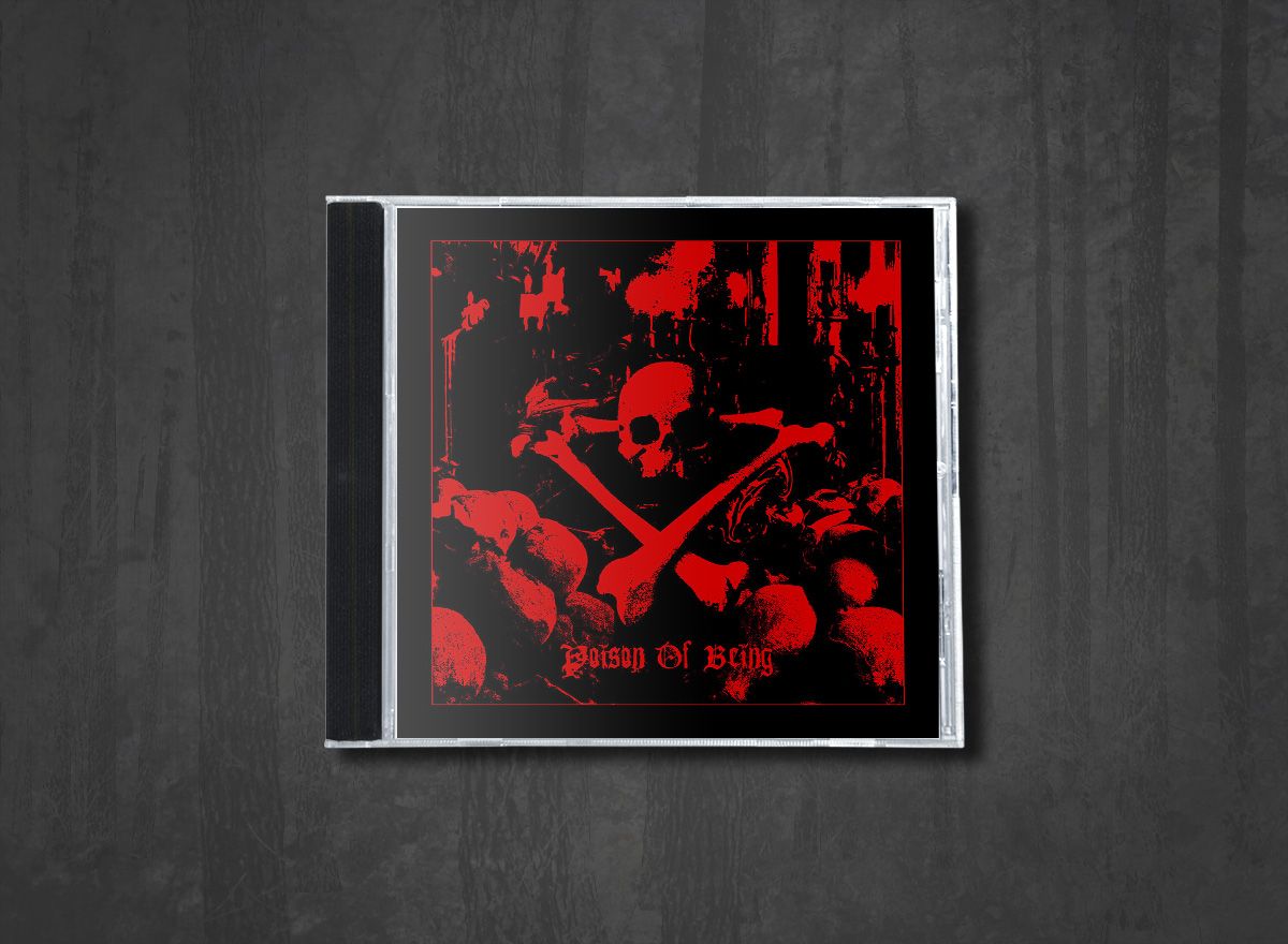 Additional artwork for "Poison of Being" by Cultum Interitum available at Darkwoods Webstore