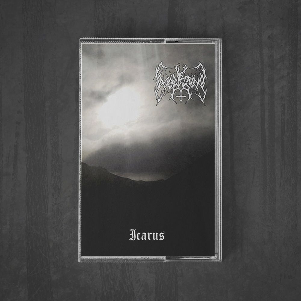 Front cover of "Icarus" by Mørknatt available at Darkwoods Webstore