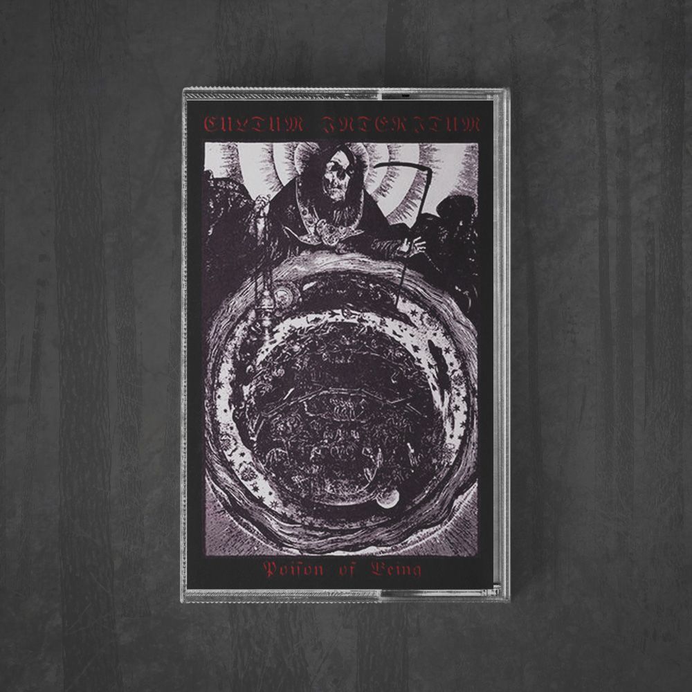 Front cover of "Poison of Being" by Cultum Interitum available at Darkwoods Webstore
