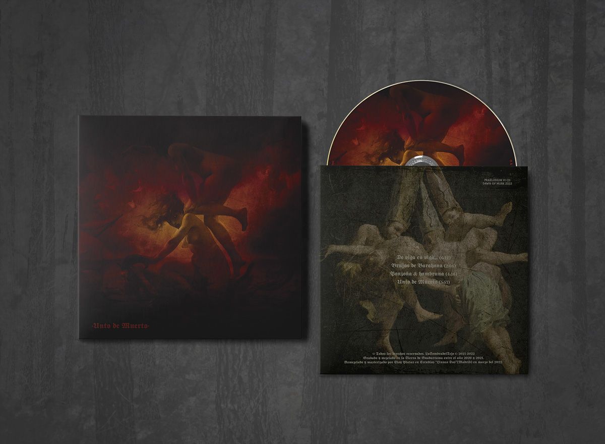 Additional artwork for "Unto de Muerto" by La Sombra del Tejo available at Darkwoods Webstore