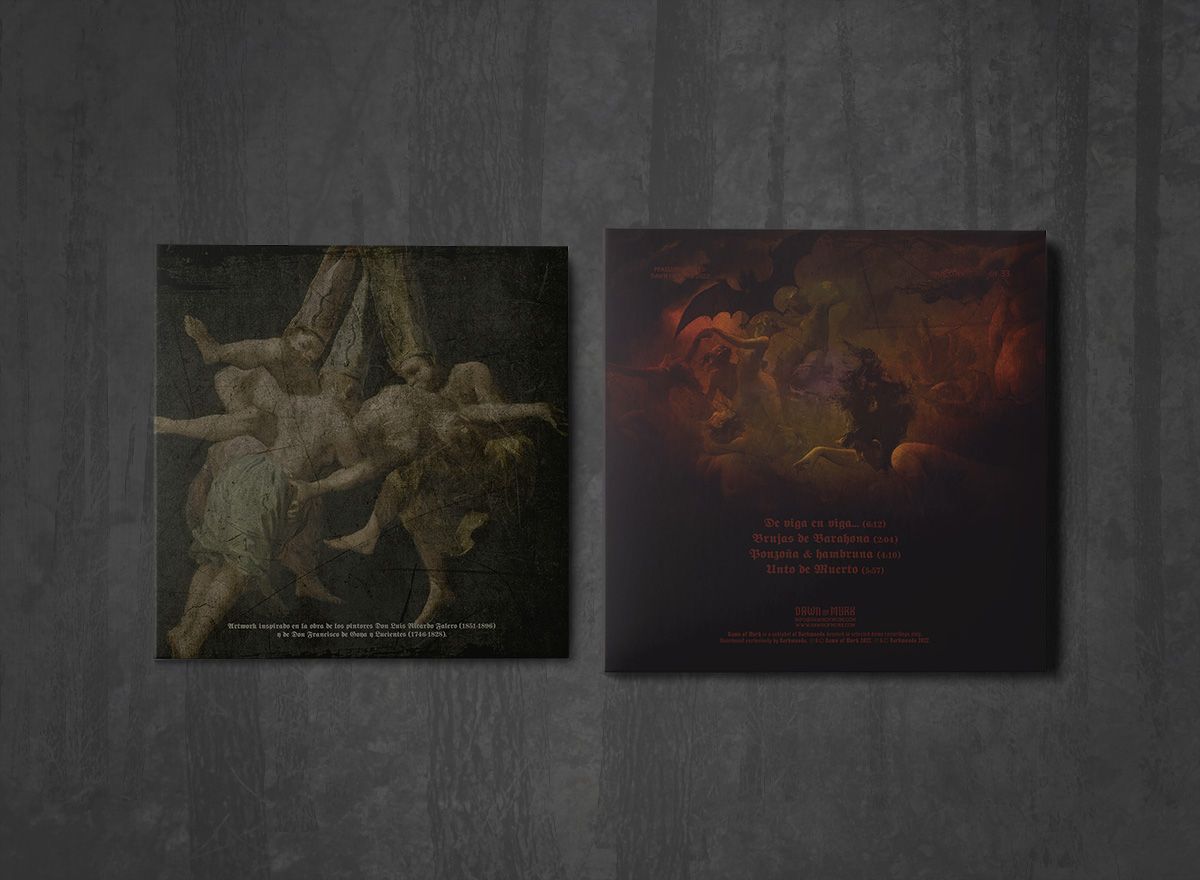 Additional artwork for "Unto de Muerto" by La Sombra del Tejo available at Darkwoods Webstore