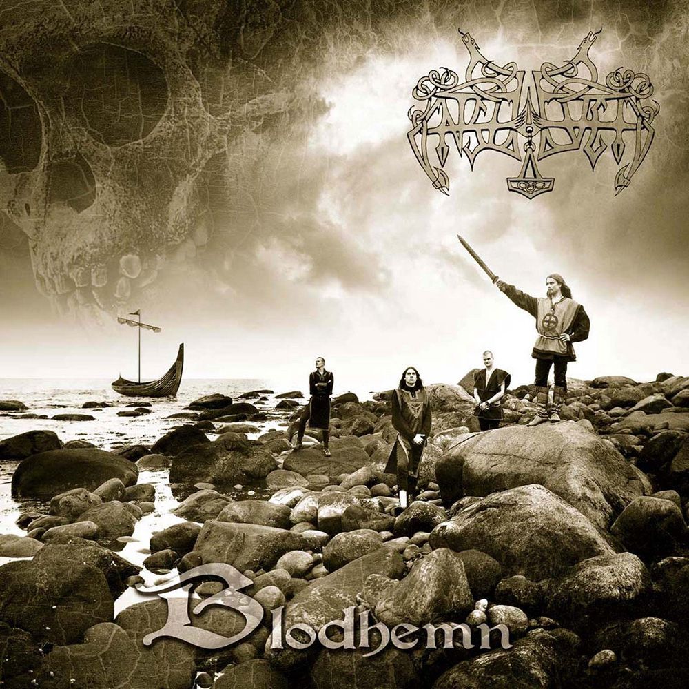 Front cover of "Blodhemn" by Enslaved available at Darkwoods Webstore