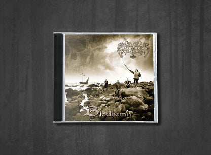 Additional artwork for "Blodhemn" by Enslaved available at Darkwoods Webstore