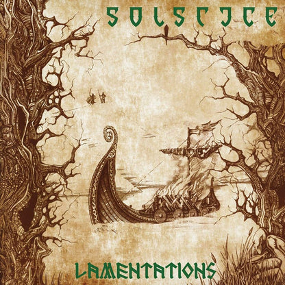Front cover of "Lamentations" by Solstice available at Darkwoods Webstore