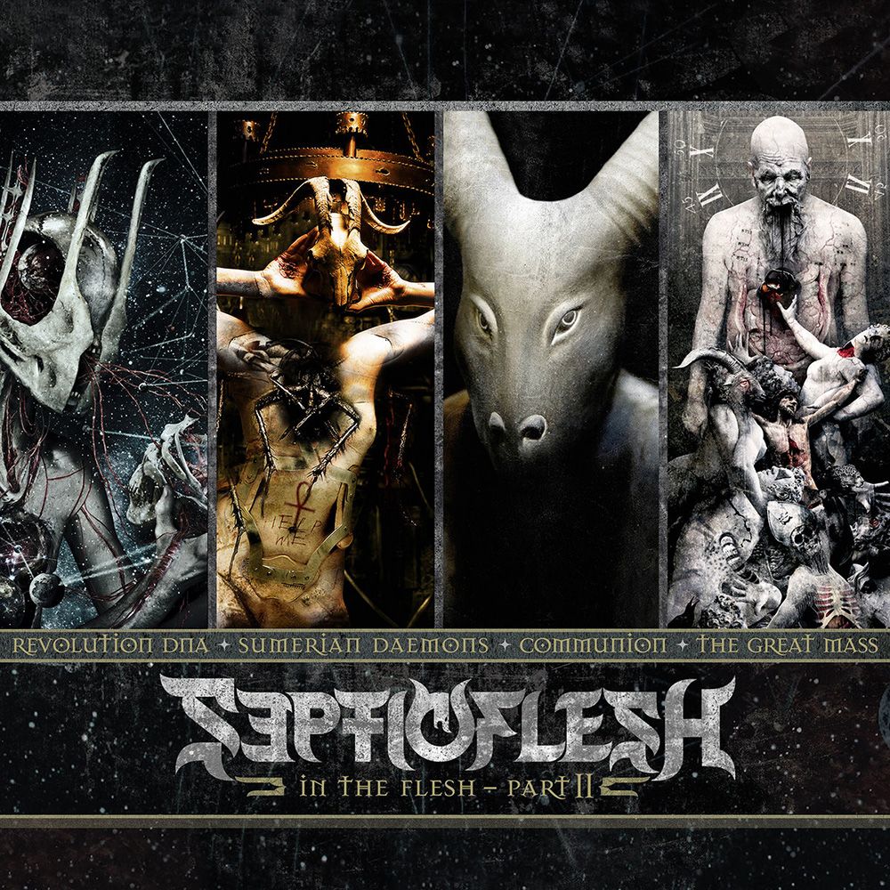 Front cover of "In the Flesh: Part II" by Septicflesh available at Darkwoods Webstore