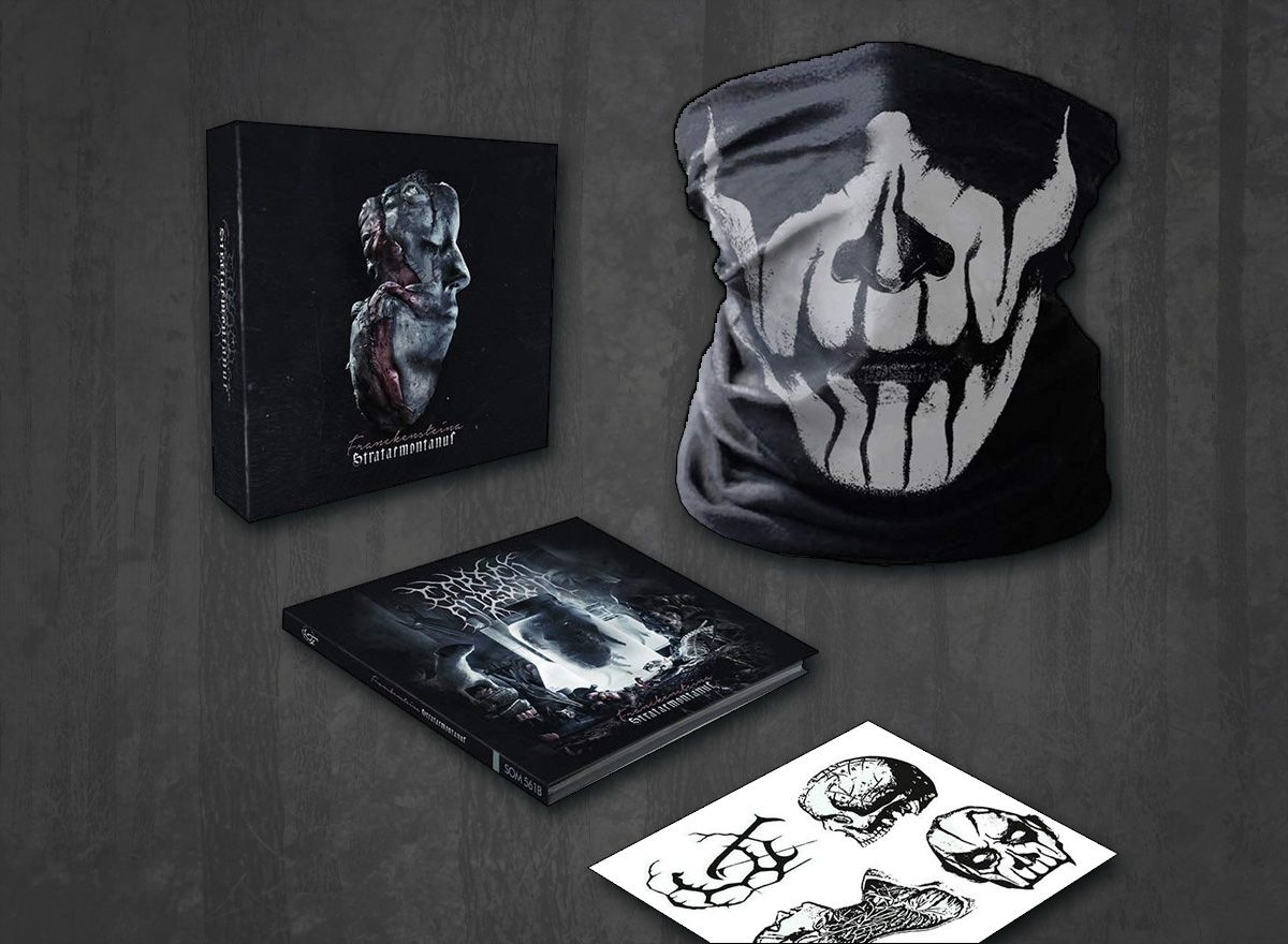 Additional artwork for "Franckensteina Strataemontanus" by Carach Angren available at Darkwoods Webstore