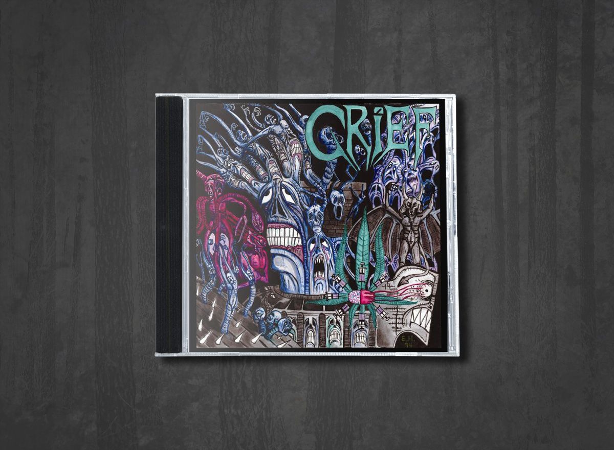 Additional artwork for "Come to Grief" by Grief available at Darkwoods Webstore