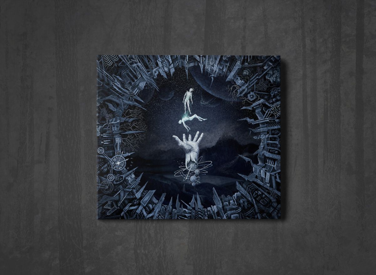 Additional artwork for "Cosmic Genesis" by ...and Oceans available at Darkwoods Webstore