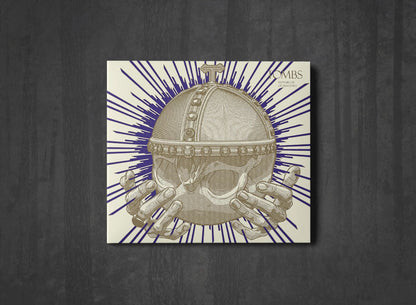 Additional artwork for "Monarchy of Shadows" by Tombs available at Darkwoods Webstore