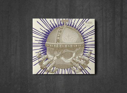 Additional artwork for "Monarchy of Shadows" by Tombs available at Darkwoods Webstore