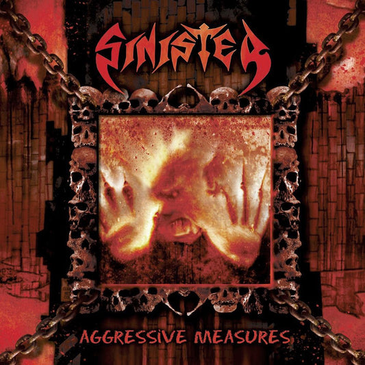 Front cover of "Aggressive Measures" by Sinister available at Darkwoods Webstore