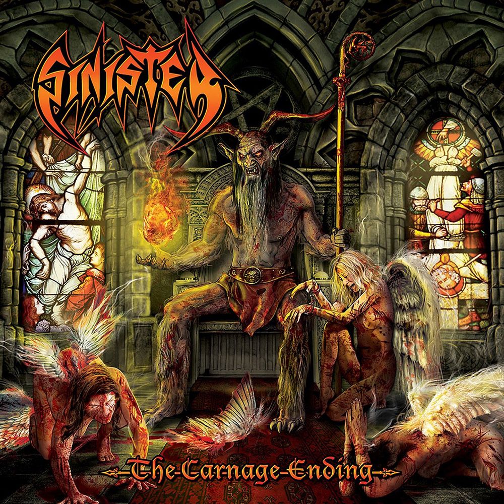 Front cover of "The Carnage Ending" by Sinister available at Darkwoods Webstore