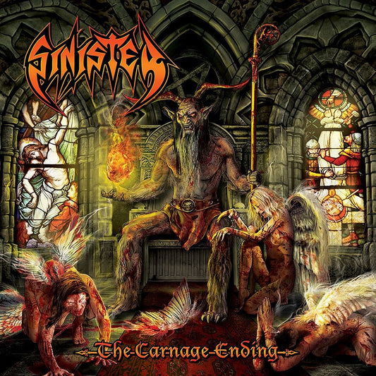Front cover of "The Carnage Ending" by Sinister available at Darkwoods Webstore