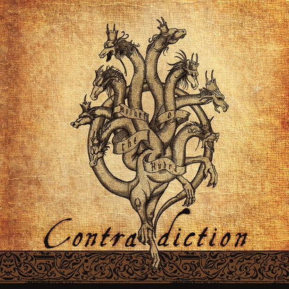 Front cover of "Contradiction" by Mother of the Hydra available at Darkwoods Webstore