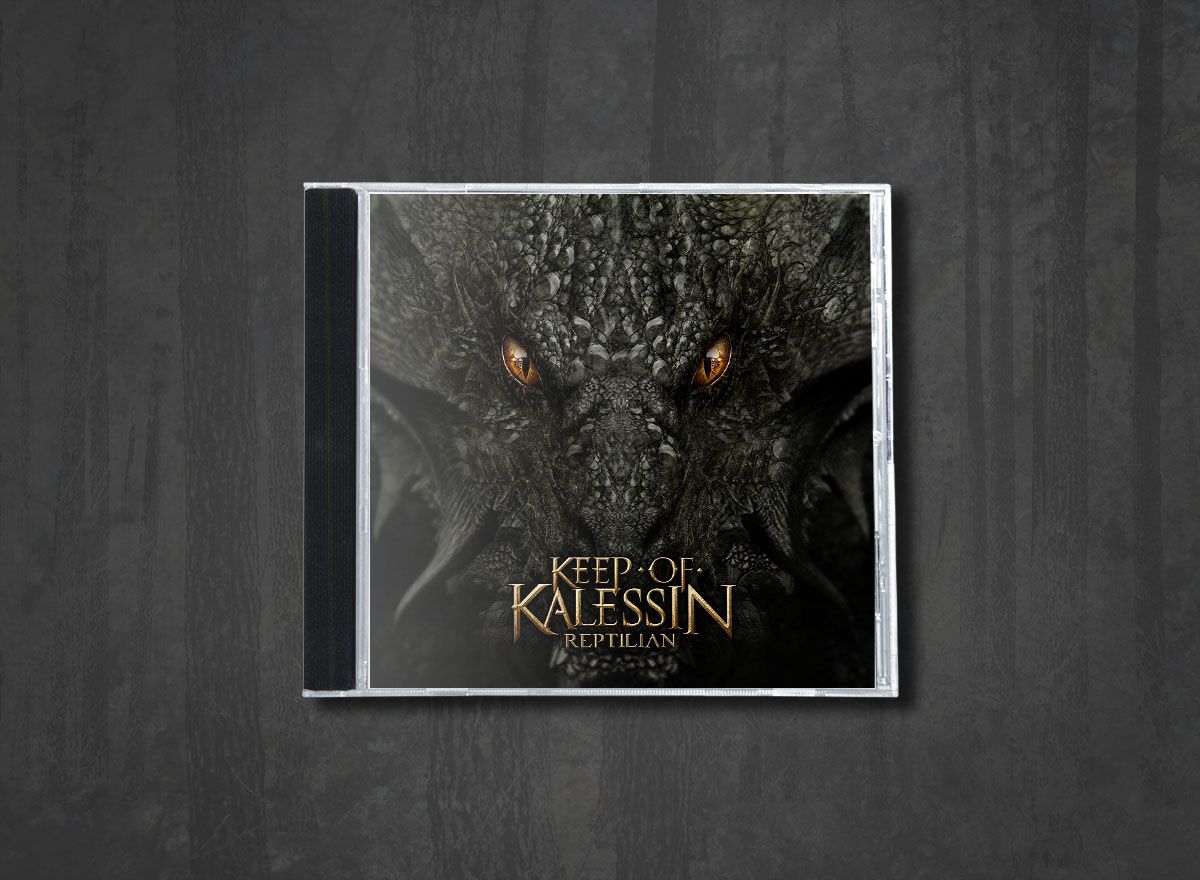Additional artwork for "Reptilian" by Keep of Kalessin available at Darkwoods Webstore