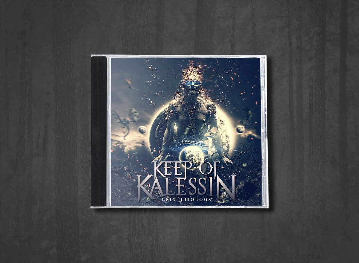 Additional artwork for "Epistemology" by Keep of Kalessin available at Darkwoods Webstore