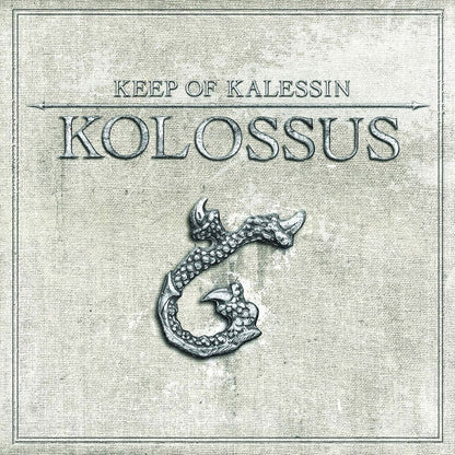 Front cover of "Kolossus" by Keep of Kalessin available at Darkwoods Webstore