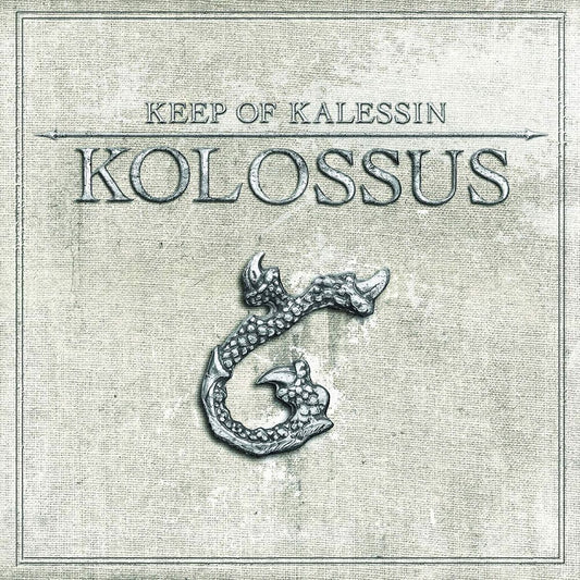 Front cover of "Kolossus" by Keep of Kalessin available at Darkwoods Webstore