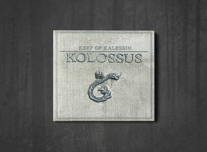 Additional artwork for "Kolossus" by Keep of Kalessin available at Darkwoods Webstore