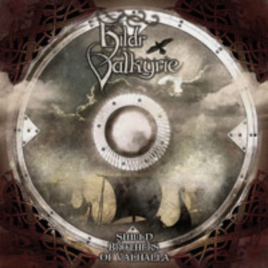 Front cover of "Shield Brothers of Valhalla" by Hildr Valkyrie available at Darkwoods Webstore