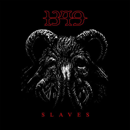 Front cover of "Slaves" by 1349 available at Darkwoods Webstore