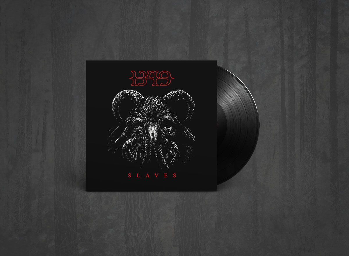 Additional artwork for "Slaves" by 1349 available at Darkwoods Webstore