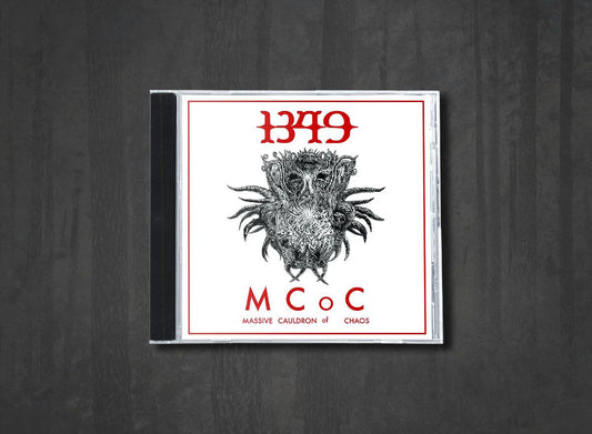 Additional artwork for "Massive Cauldron of Chaos" by 1349 available at Darkwoods Webstore