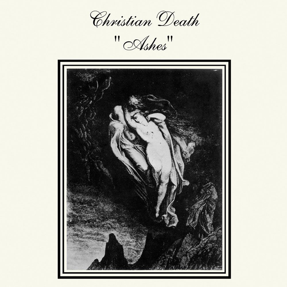 Front cover of "Ashes" by Christian Death available at Darkwoods Webstore