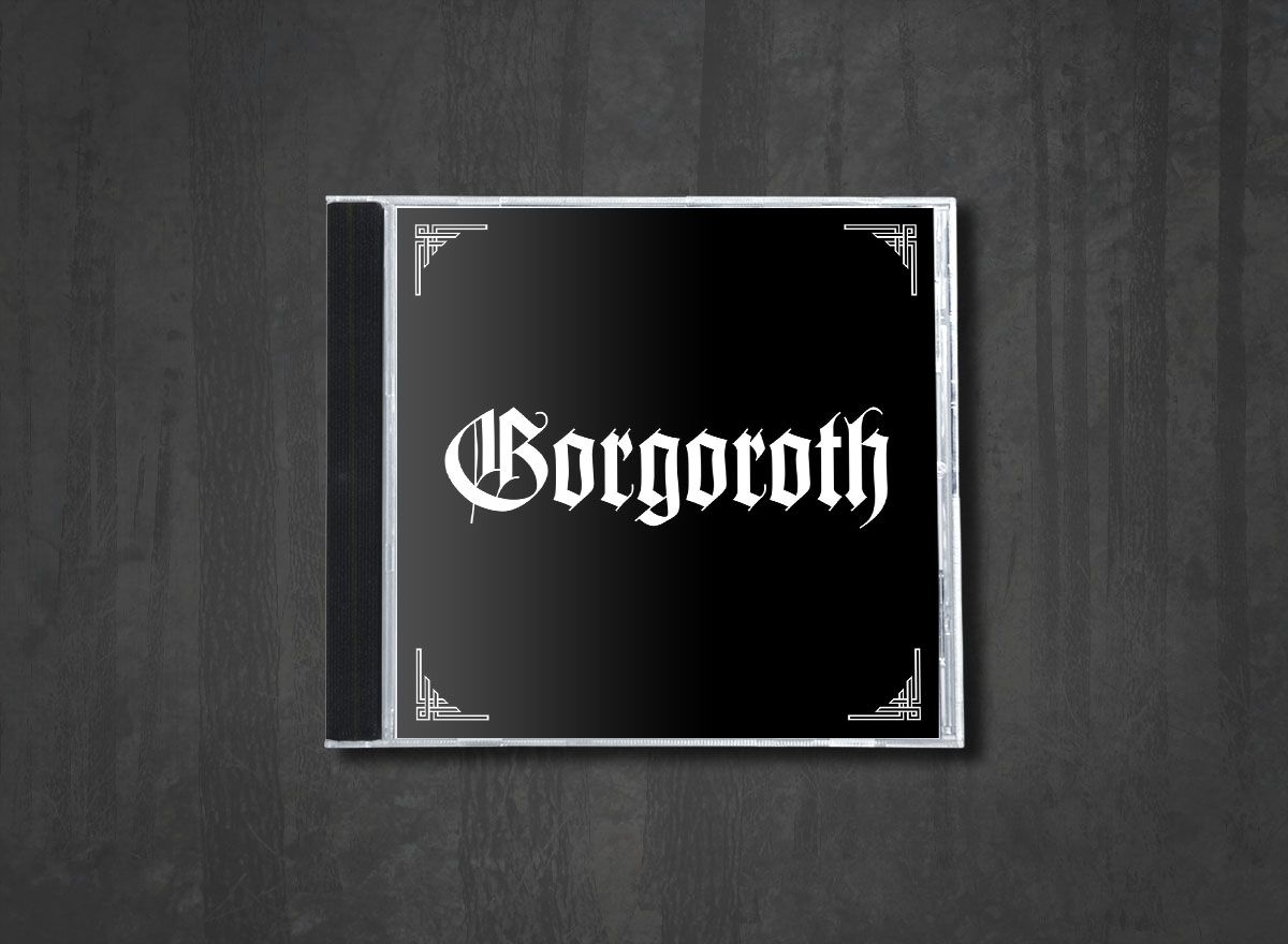 Additional artwork for "Pentagram" by Gorgoroth available at Darkwoods Webstore