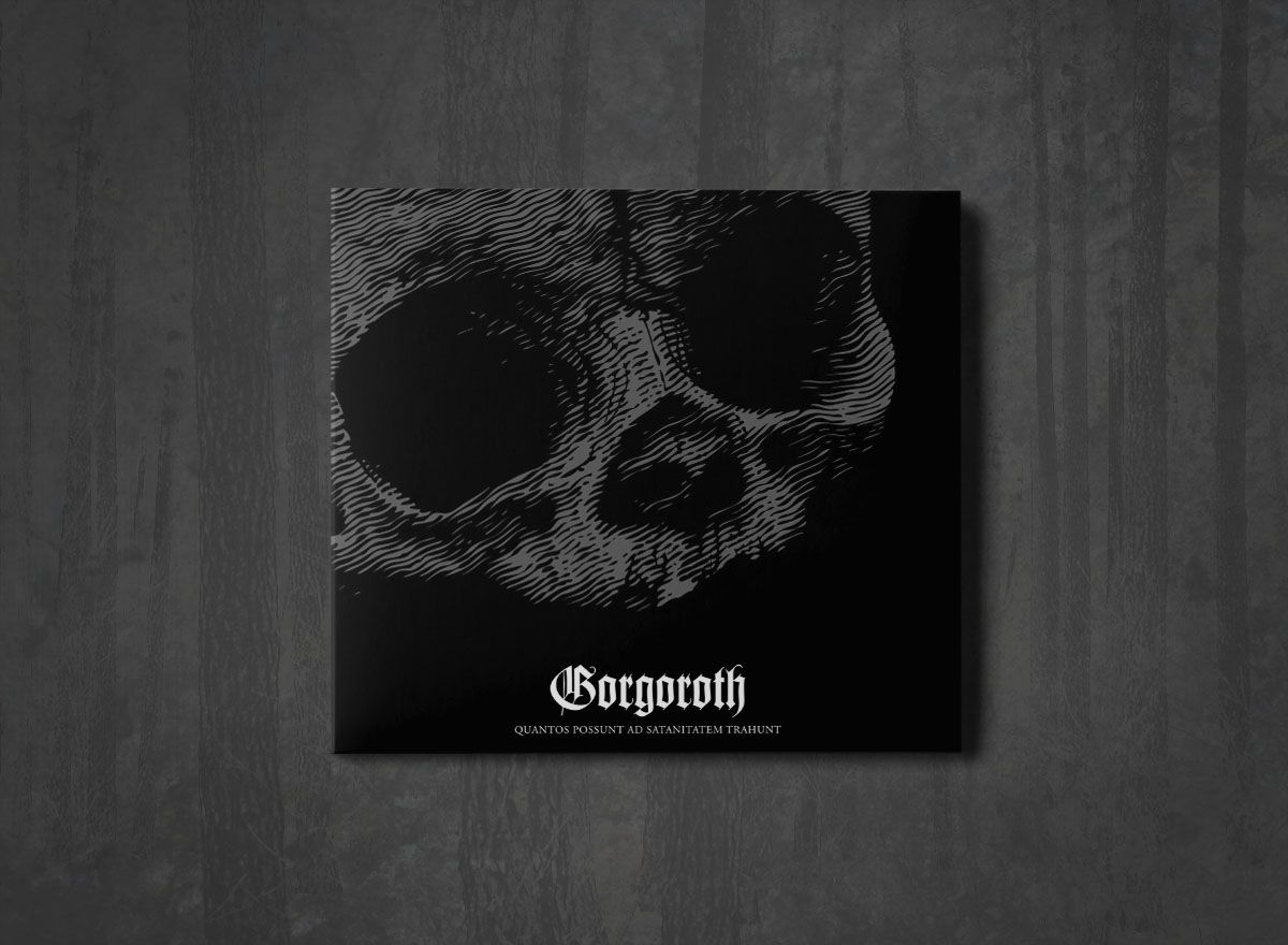 Additional artwork for "Quantos Possunt ad Satanitatem Trahunt" by Gorgoroth available at Darkwoods Webstore