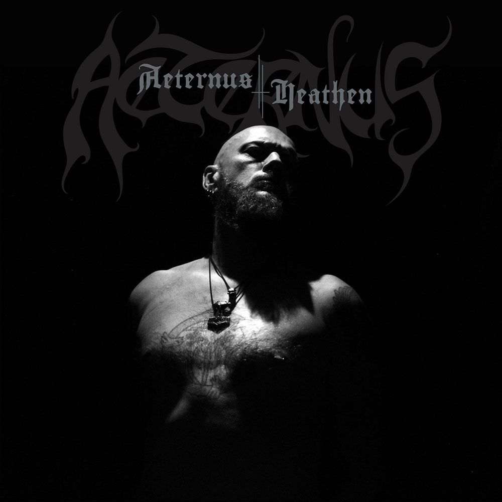 Front cover of "Heathen" by Aeternus available at Darkwoods Webstore