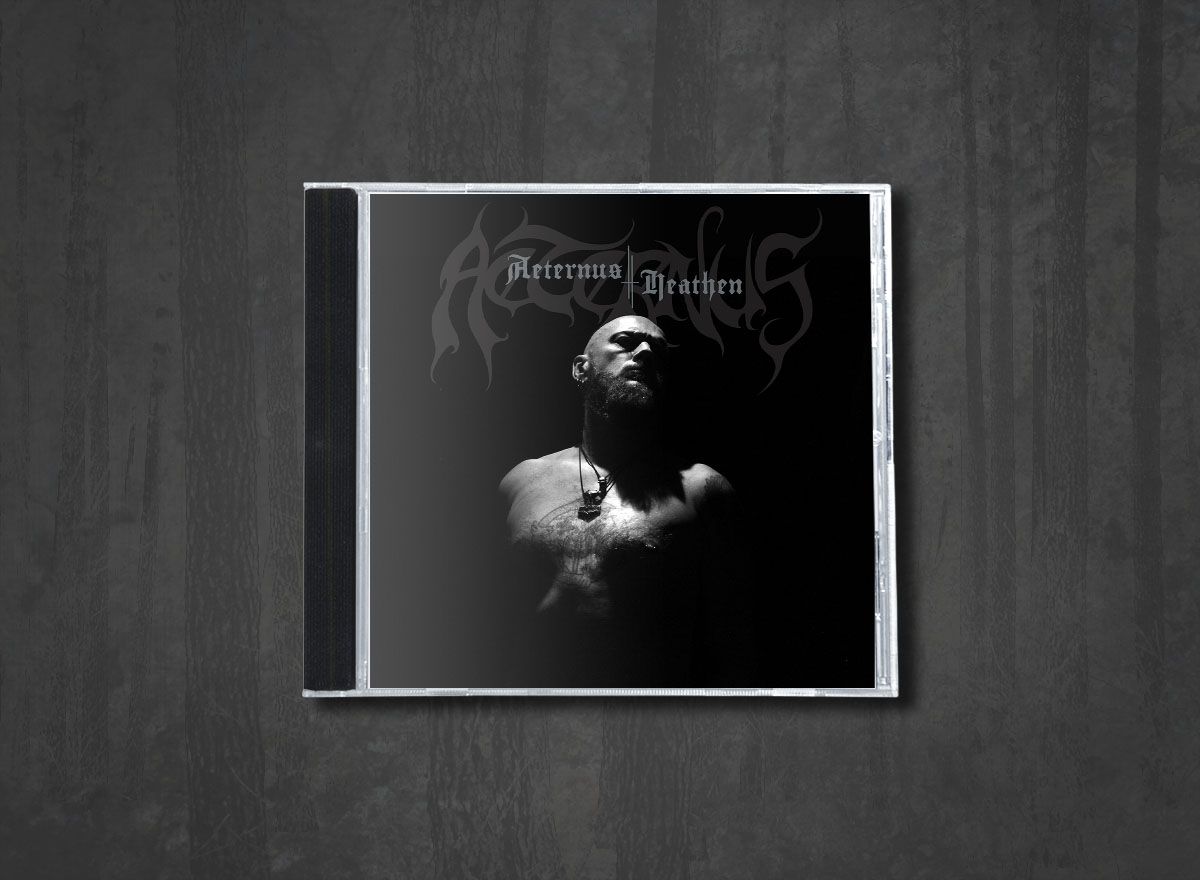 Additional artwork for "Heathen" by Aeternus available at Darkwoods Webstore