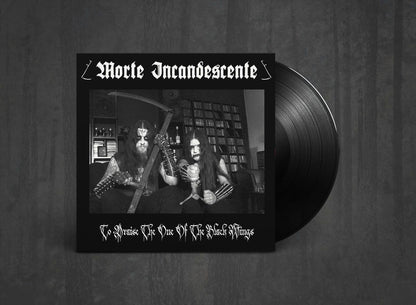 Additional artwork for "To Praise the One of the Black Wings" by Morte Incandescente available at Darkwoods Webstore
