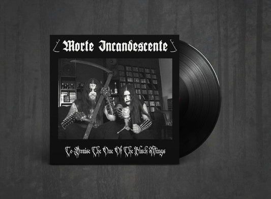 Additional artwork for "To Praise the One of the Black Wings" by Morte Incandescente available at Darkwoods Webstore