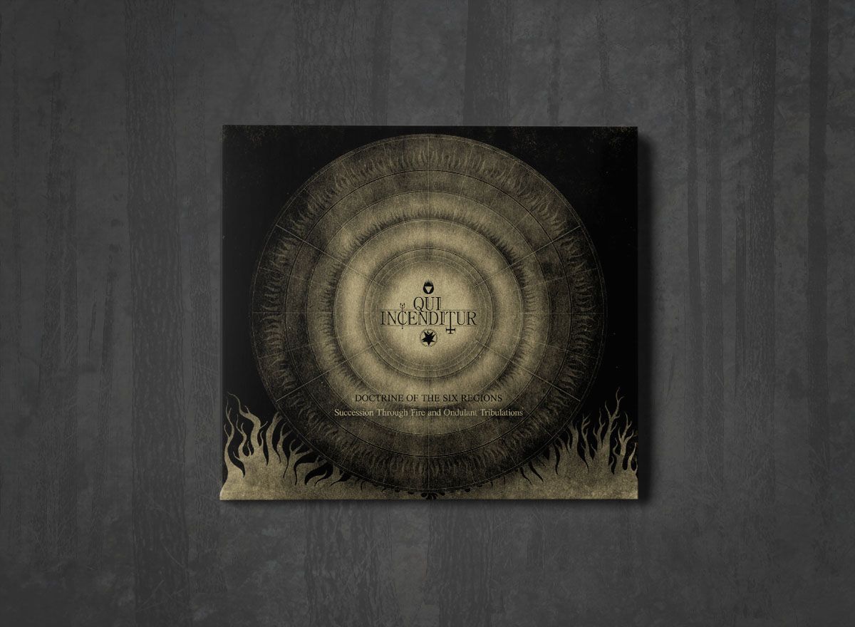 Additional artwork for "Doctrine of the Six Regions" by Qui Incenditur available at Darkwoods Webstore