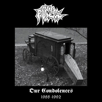 Front cover of "Our Condolences (1988-1992)" by Old Funeral available at Darkwoods Webstore