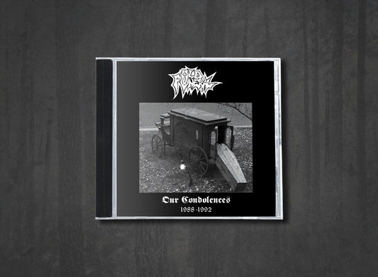 Additional artwork for "Our Condolences (1988-1992)" by Old Funeral available at Darkwoods Webstore