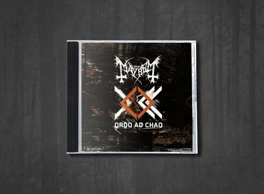 Additional artwork for "Ordo ad Chao" by Mayhem available at Darkwoods Webstore