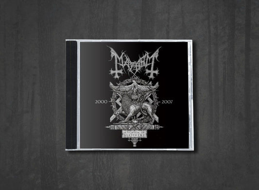 Additional artwork for "A Season In Blasphemy" by Mayhem available at Darkwoods Webstore