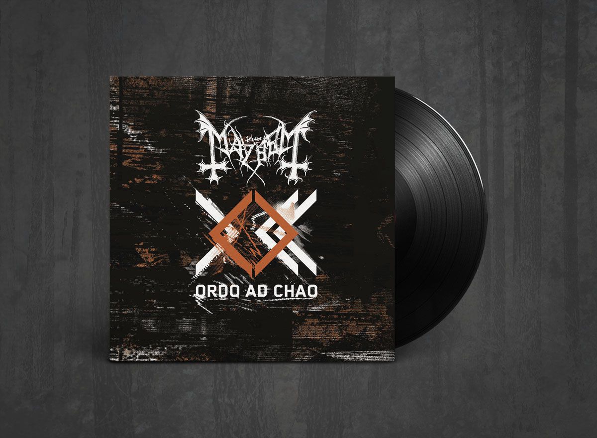 Additional artwork for "Ordo ad Chao" by Mayhem available at Darkwoods Webstore