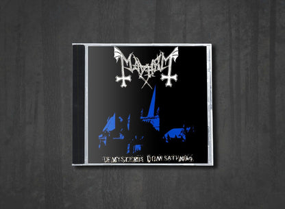 Additional artwork for "De Mysteriis Dom Sathanas" by Mayhem available at Darkwoods Webstore
