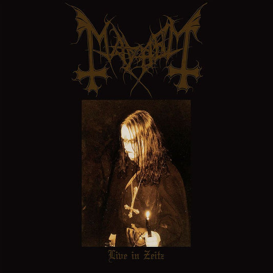 Front cover of "Live in Zeitz" by Mayhem available at Darkwoods Webstore