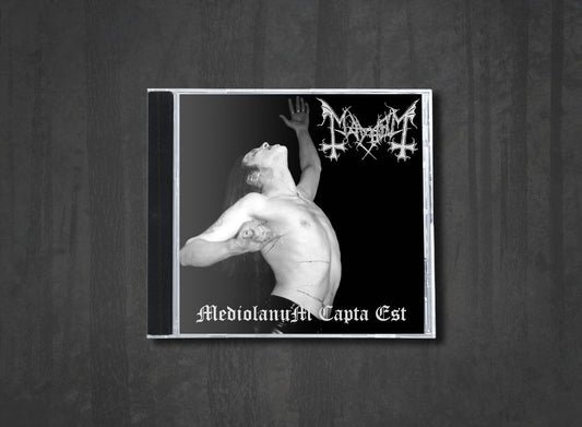 Additional artwork for "Mediolanum Capta Est" by Mayhem available at Darkwoods Webstore