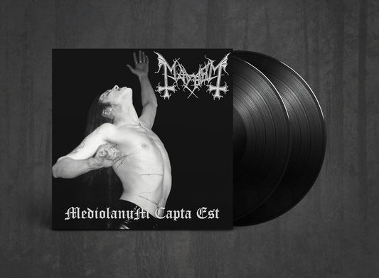 Additional artwork for "Mediolanum Capta Est" by Mayhem available at Darkwoods Webstore