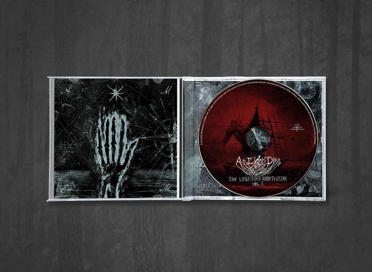 Additional artwork for "The Laniakea Architecture: Volume II" by As Light Dies available at Darkwoods Webstore