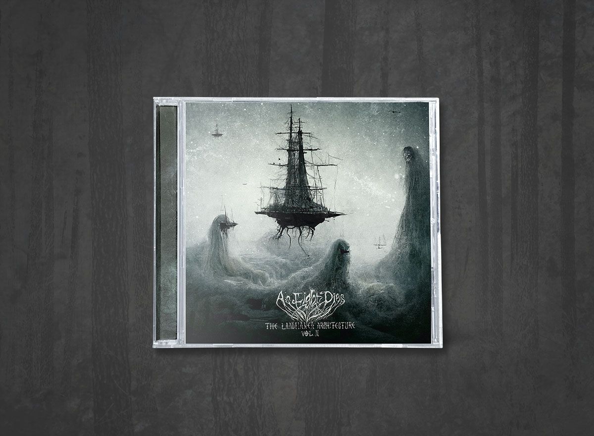 Additional artwork for "The Laniakea Architecture: Volume II" by As Light Dies available at Darkwoods Webstore